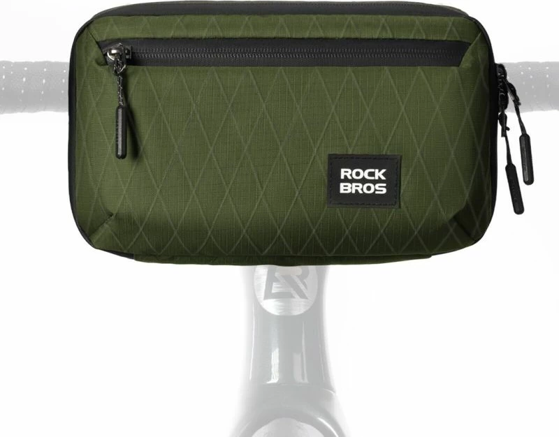 Çantë timoni për biçikletë Rockbros, e gjelbër