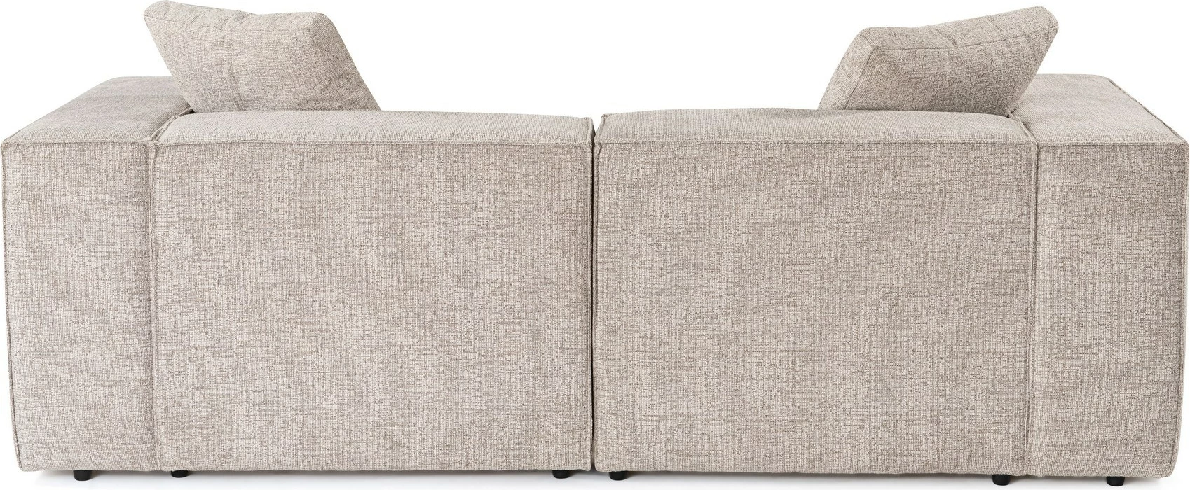 Divan dy vendësh Atelier del Sofa, Lora 2 vendësh, ngjyrë moka