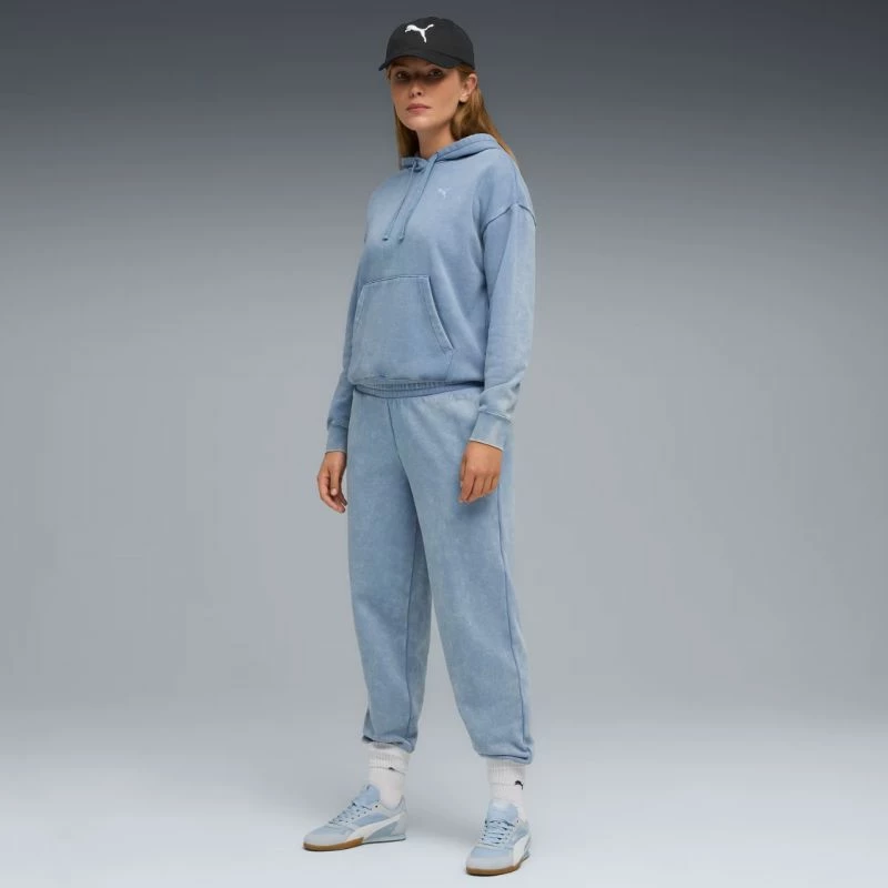 Pantallona sportive Puma për femra, të kaltërta