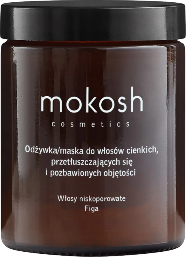 Maskë dhe balsam për flokë për femra Mokosh Figa, 180ml