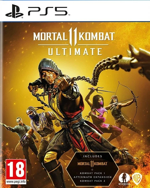 Lojë PS5 Warner Bros Interactive Mortal Kombat 11 Ultimate, me 3 DLC