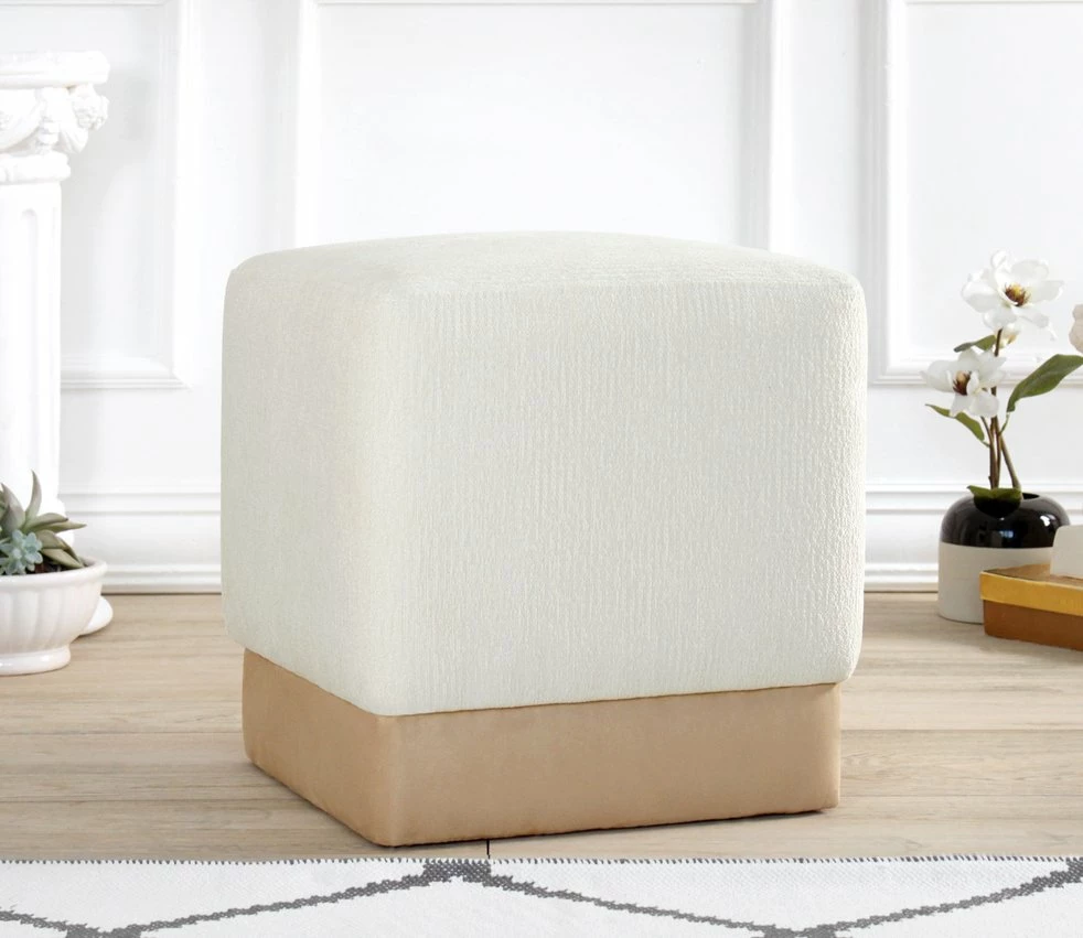 Puf krem Atelier del Sofa, Borgot