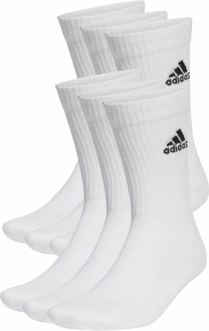 Çorape për meshkuj dhe femra adidas, të bardha