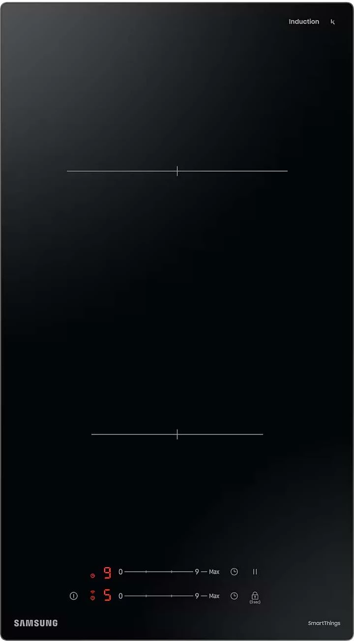 Pllakë induksioni Samsung NZ32BG2005FKU2, Wi‑Fi, Sliding Control, 2 zona, Domino, e zezë