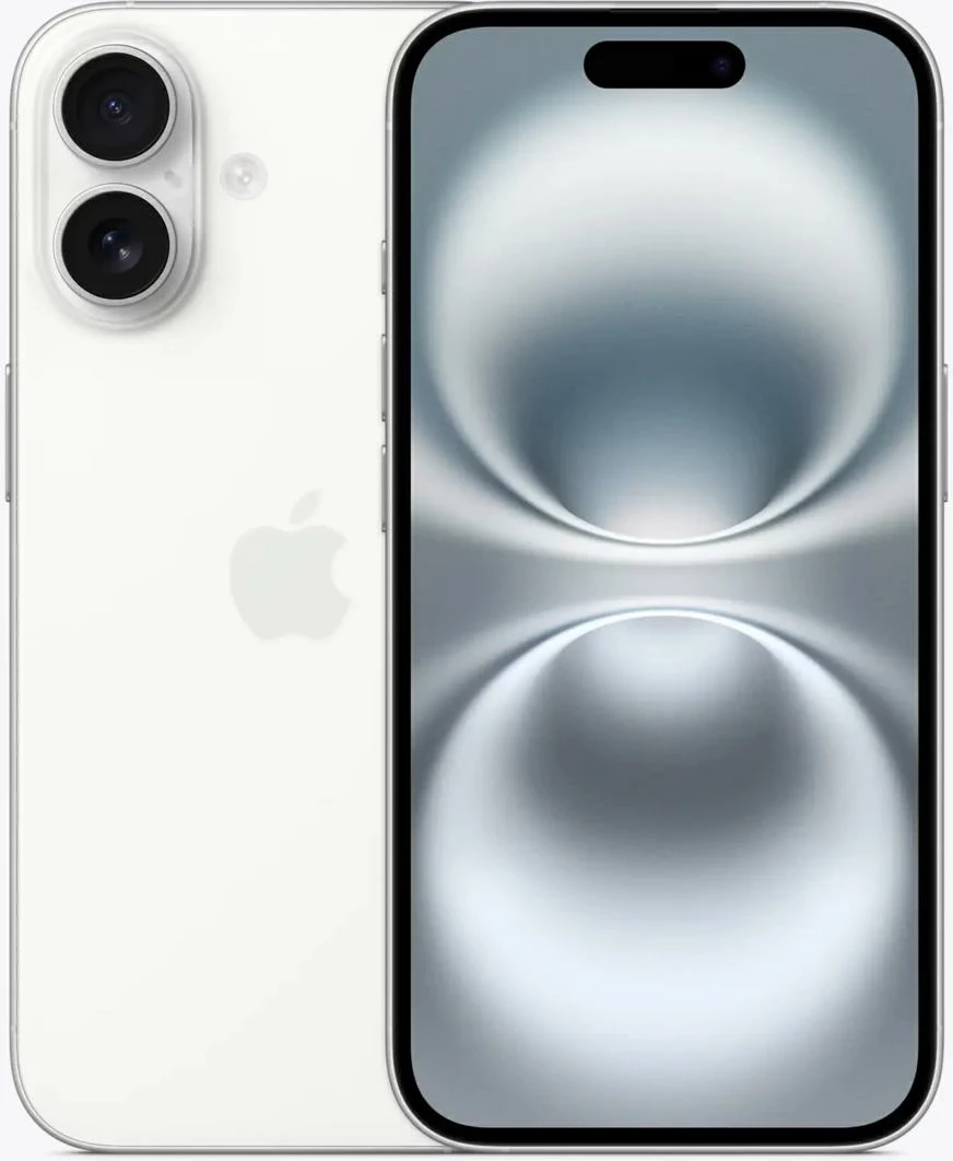 Celular Apple iPhone 16 128GB 6.1 inch i bardhë