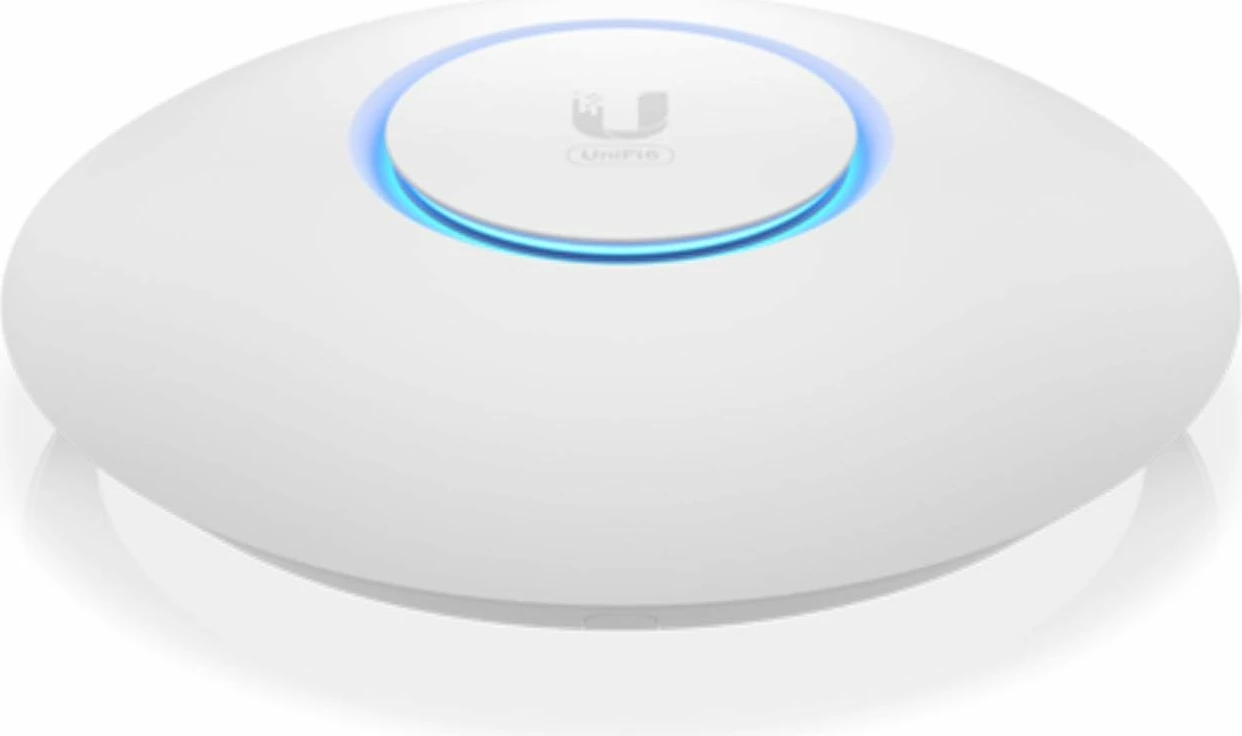 Access point Ubiquiti UniFi U6+ U6-PLUS, WiFi 6, dual-band 2.4/5 GHz, PoE, 1x GbE, 2x2 MIMO, i bardhë