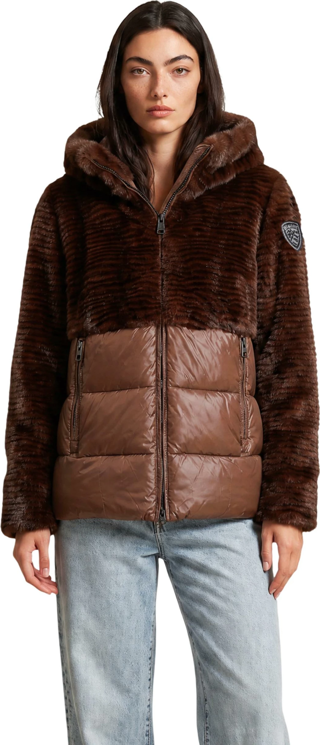 Jakne për femra Blauer FANEVIL 26WBLDC02304, kafe