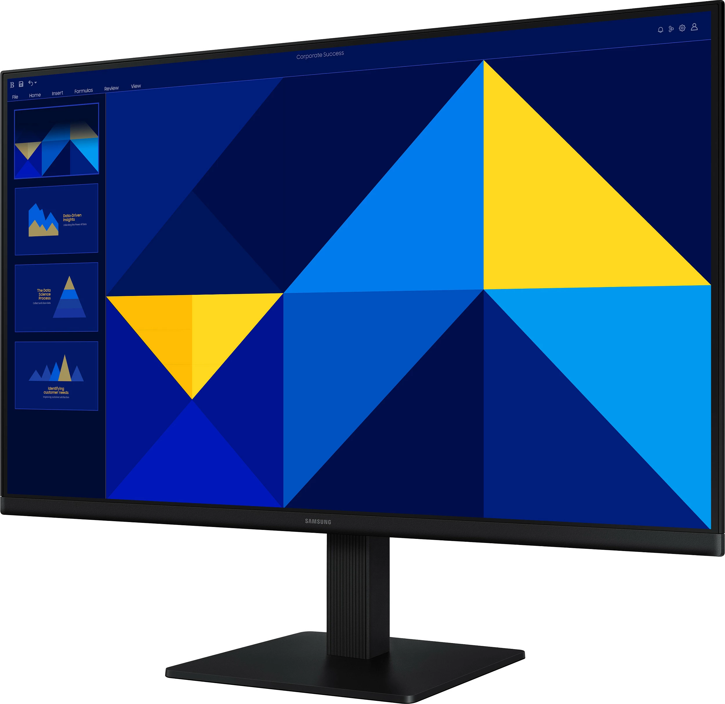 Monitor Samsung S30GD Essential S3, 24" Full HD, HDMI, 5 ms, i zi