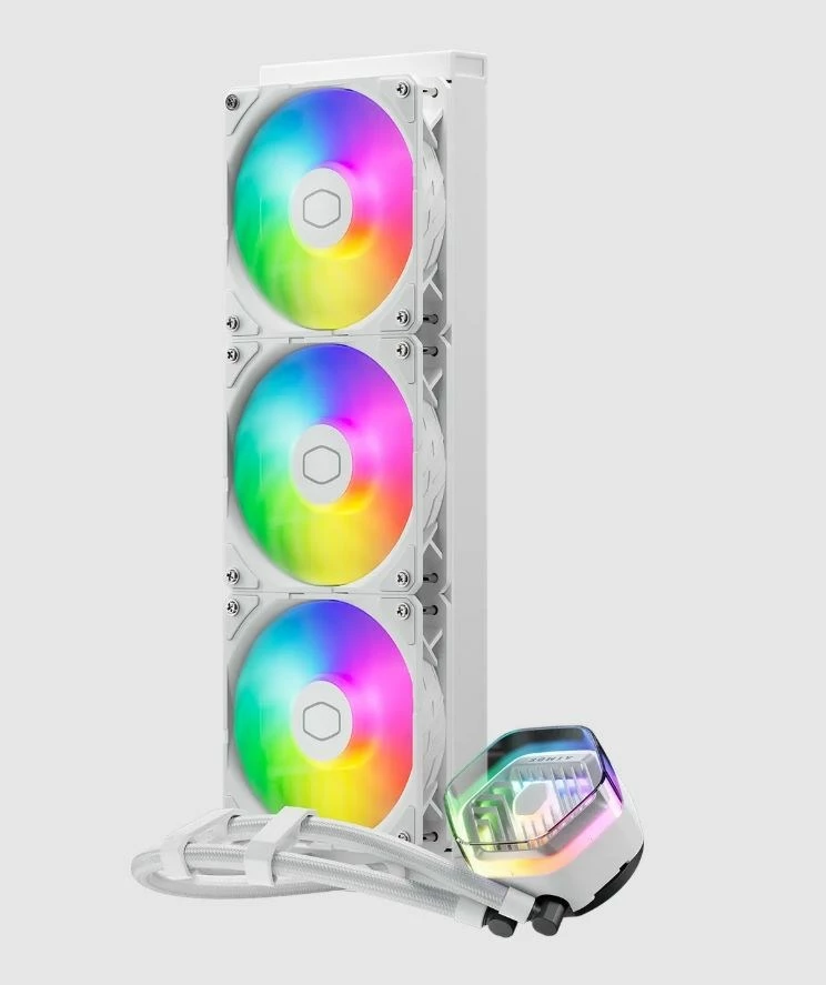 Ftohës uji për procesor Cooler Master MasterLiquid 360 Ion, i bardhë