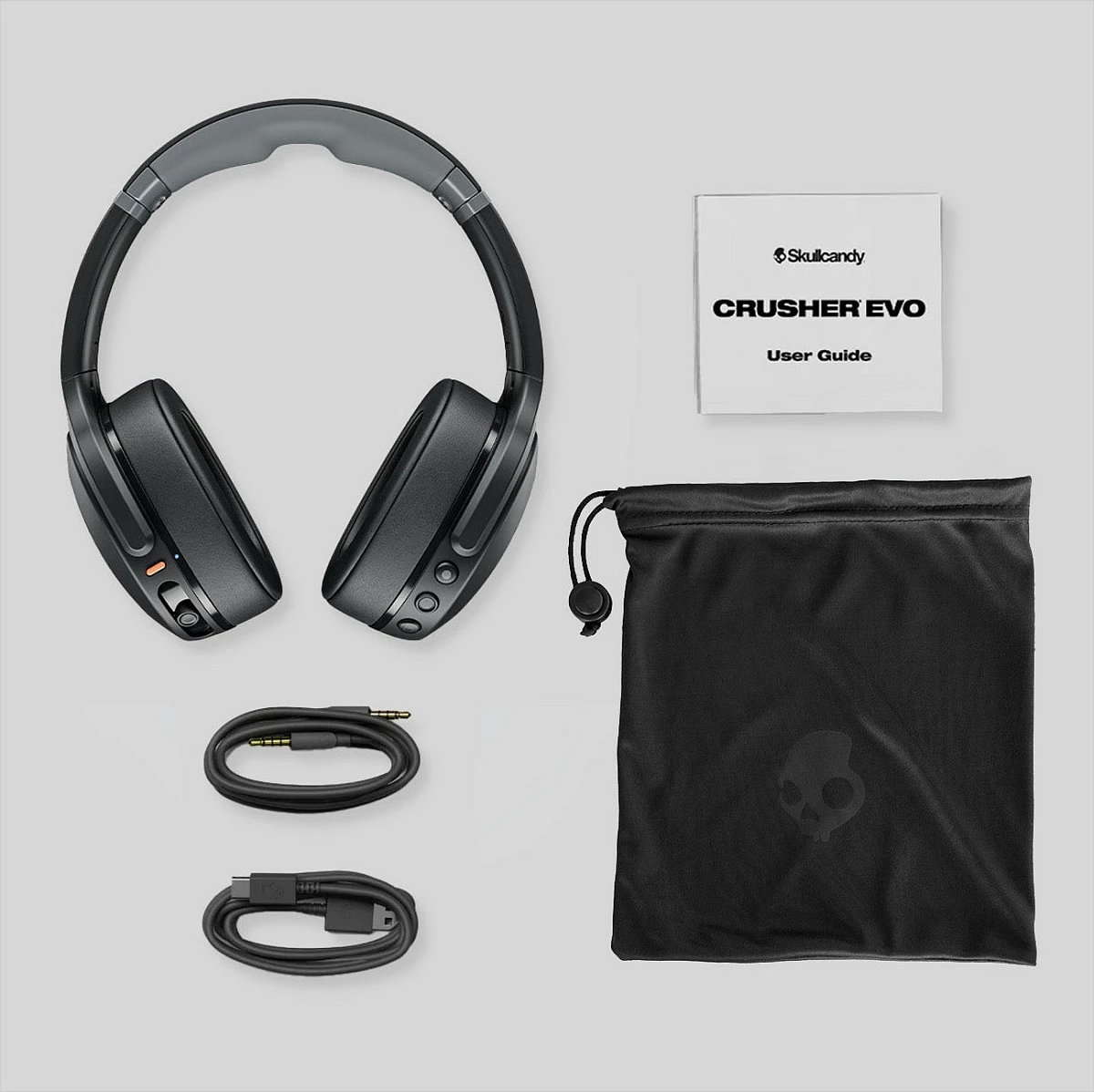 Kufje Skullcandy Crusher Evo S6EVW-S951, Bluetooth 5.0, over-ear, të bardha