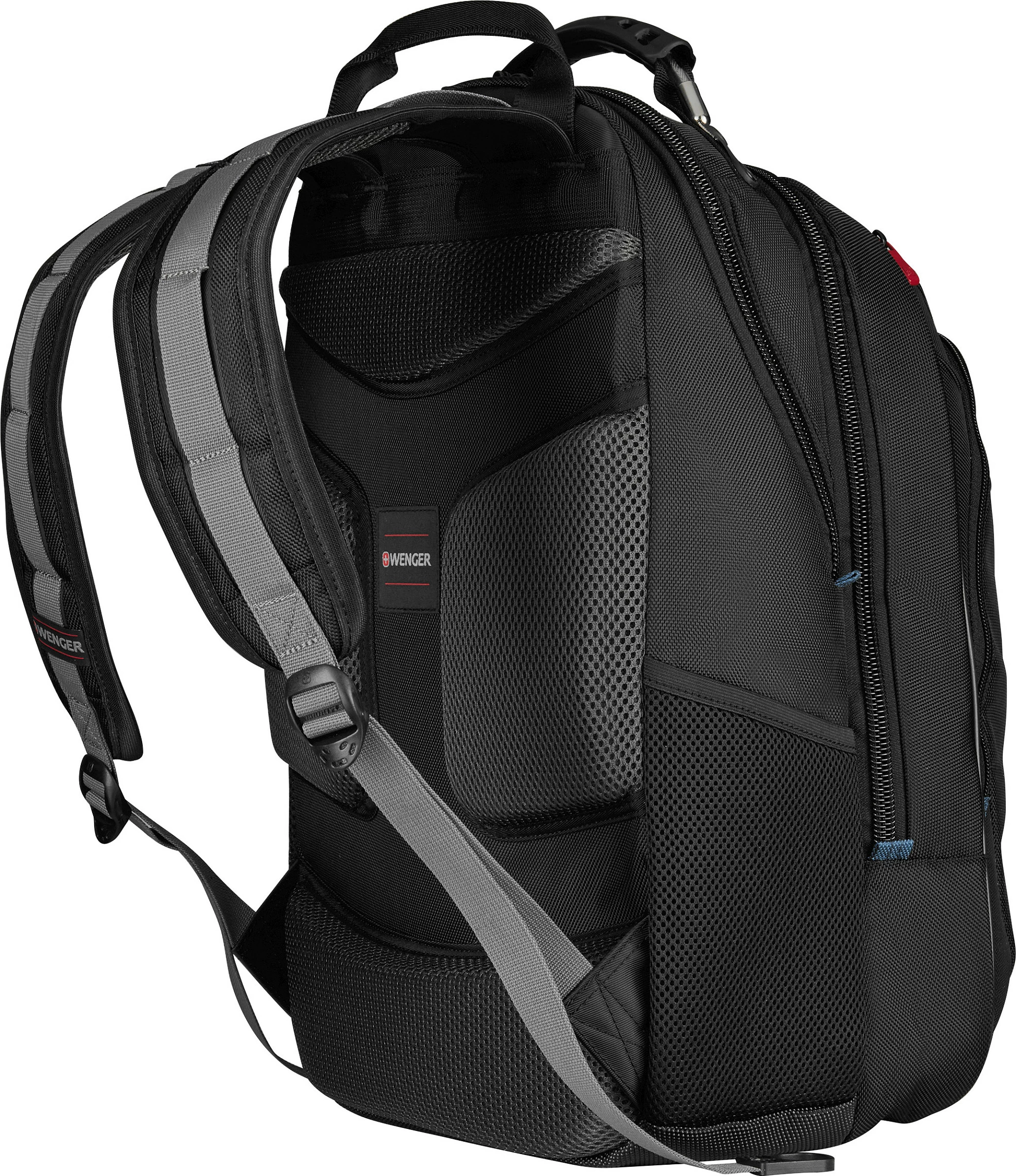 Çantë shpine për laptop Wenger/SwissGear 600637, 17", 30 L, e zezë