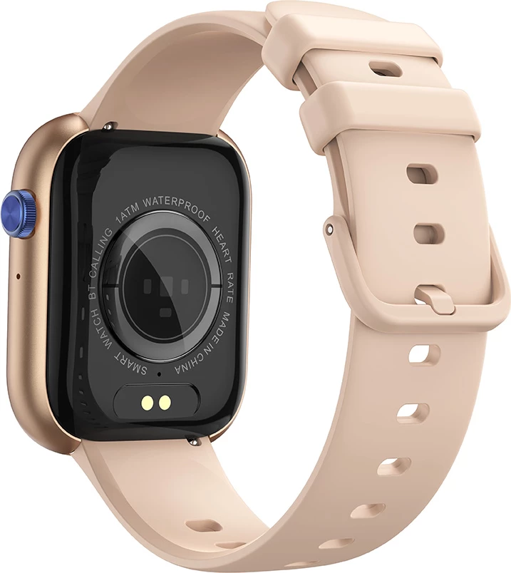 Smartwatch Moye Kronos 3 Pro 2.01\" TFT, Bluetooth 5.3, IP68, 300mAh, Gold, set me 3 rripa