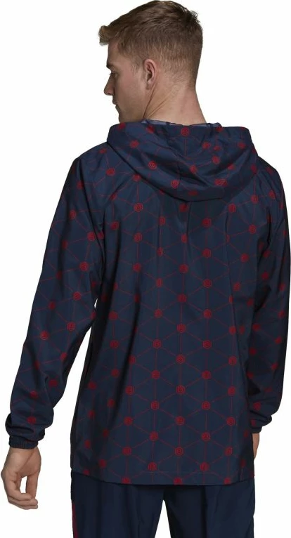 Jakne adidas për meshkuj, ngjyrë blu marine [Madhësia: M]