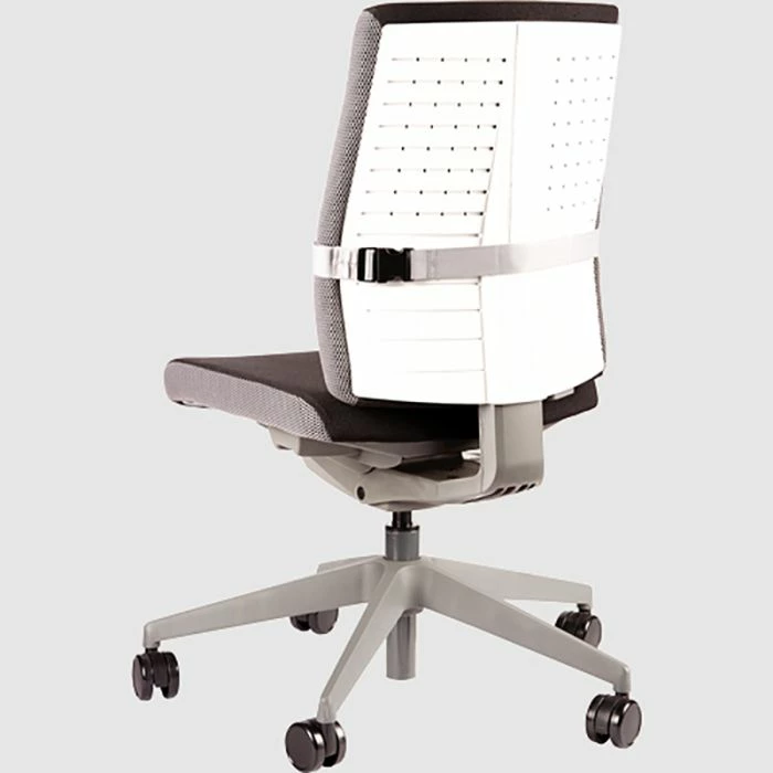 Mbështetëse lumbare për shpinë, Fellowes I-Spire Series 8042201, me jastëk shkumë dhe rrjeta ajrosëse, grafit