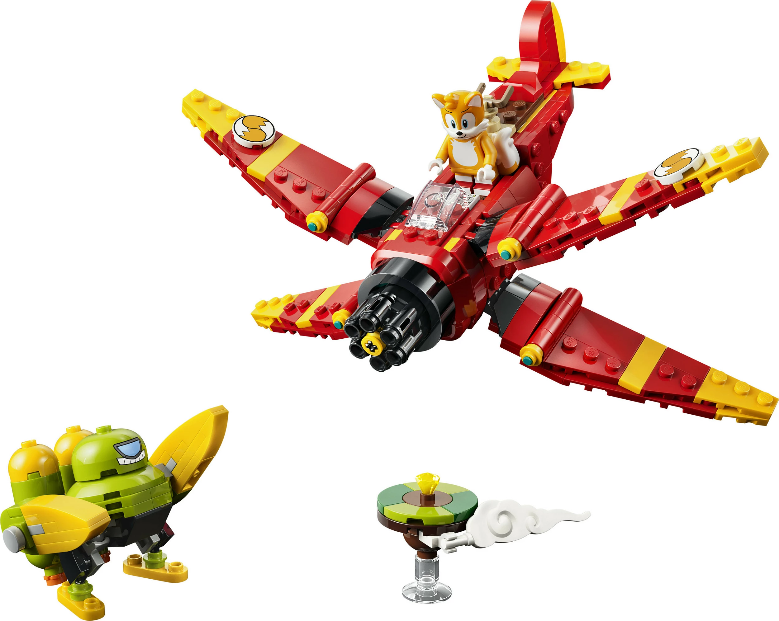 Set ndërtimi LEGO Sonic The Hedgehog 77119 Tails' Tornado-1, 310 copë, multicolor
