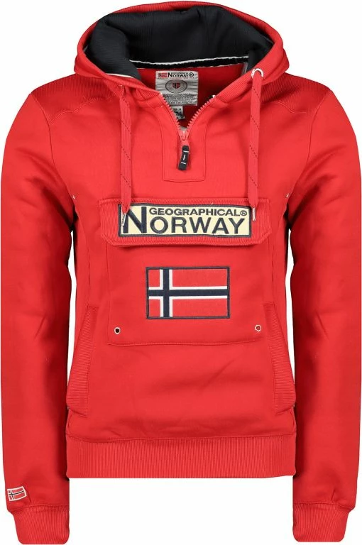 Duks për meshkuj Geographical Norway Gymclass DB 054 M WW2485H/GN, i kuq