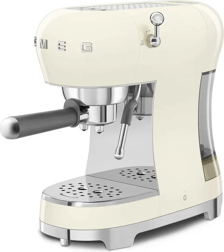 Aparat espresso Smeg ECF02CREU 1 L, 15 bar, 1350 W, krem