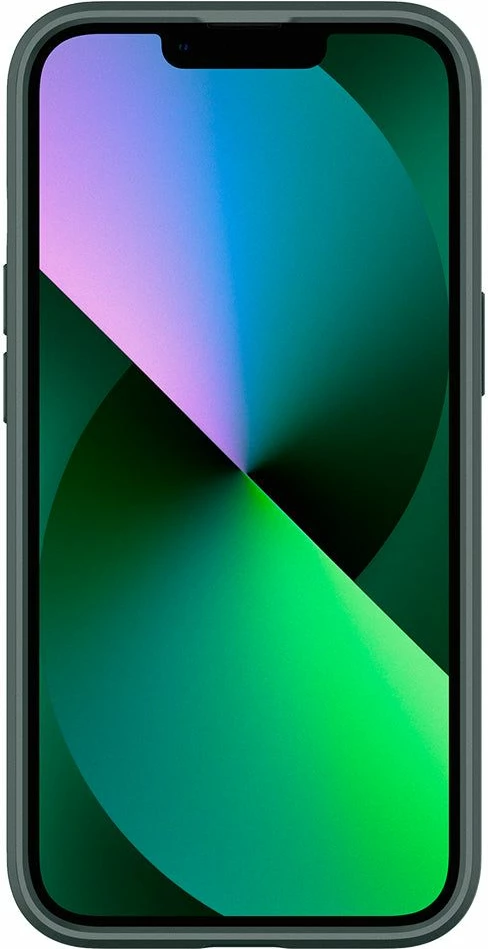 Mbështjellës Spigen Ultra Hybrid për iPhone 13, Gjelbër e errët