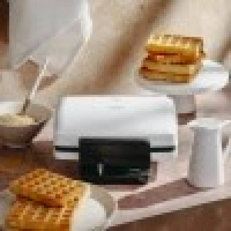 Aparat për waffle Adler AD 3085, bardhë/zi