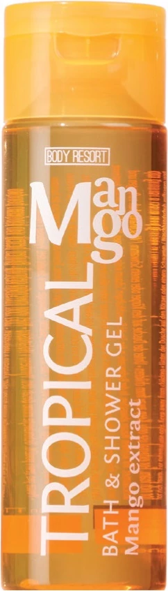 Xhel dushi dhe banje për femra Body Resort Orange me ekstrakt mangoje 250ml