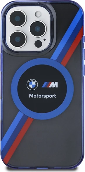 Mbështjellës BMW Motorsport IML Circle MagSafe për iPhone 16 Pro, Zi