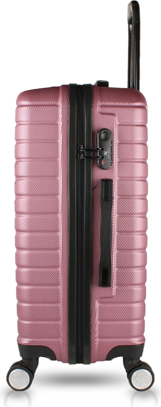 Set valixhesh (3 copë), ngjyrë rozë e artë, Zoozie Bags, 5585