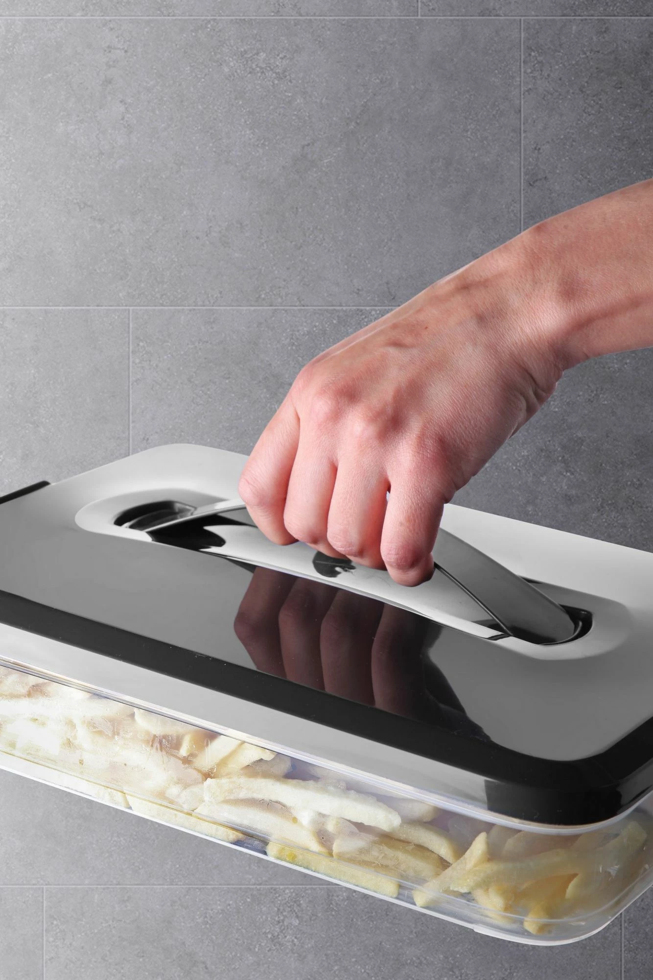 Set kuti plastike për organizim (3 copë), Hermia Concept, SNYPKN3-3, e bardhë