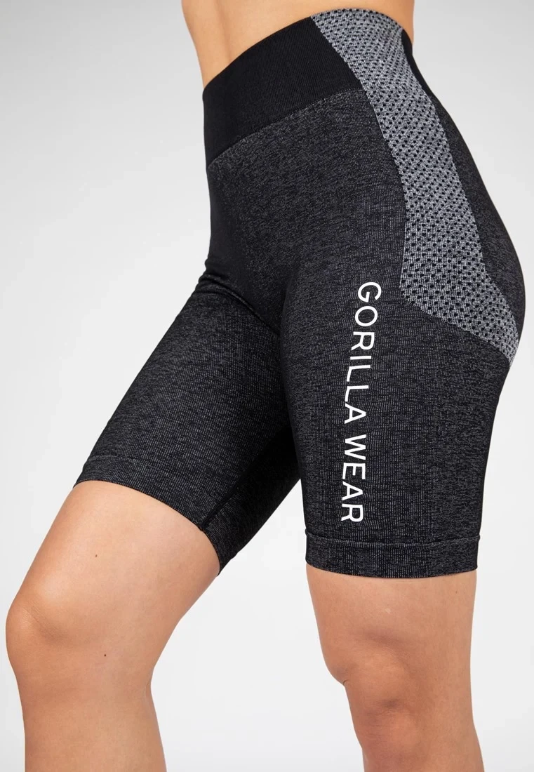 Selah Seamless Cycling Shorts - Black [Madhësia: XS/S]