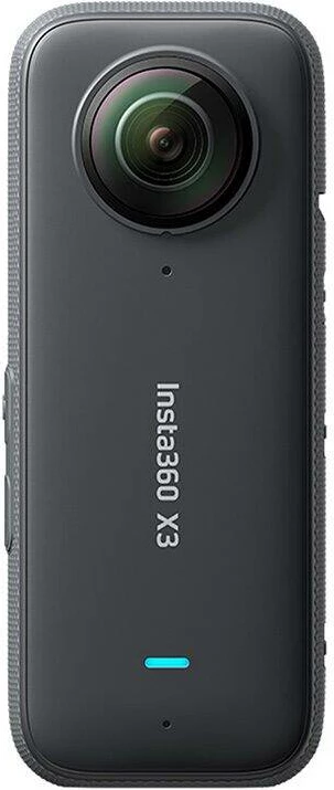 Kamerë aksion Insta360 X3 All-Purpose Kit, 360°, 5.7K, set me selfie stick, bateri rezervë, e zezë