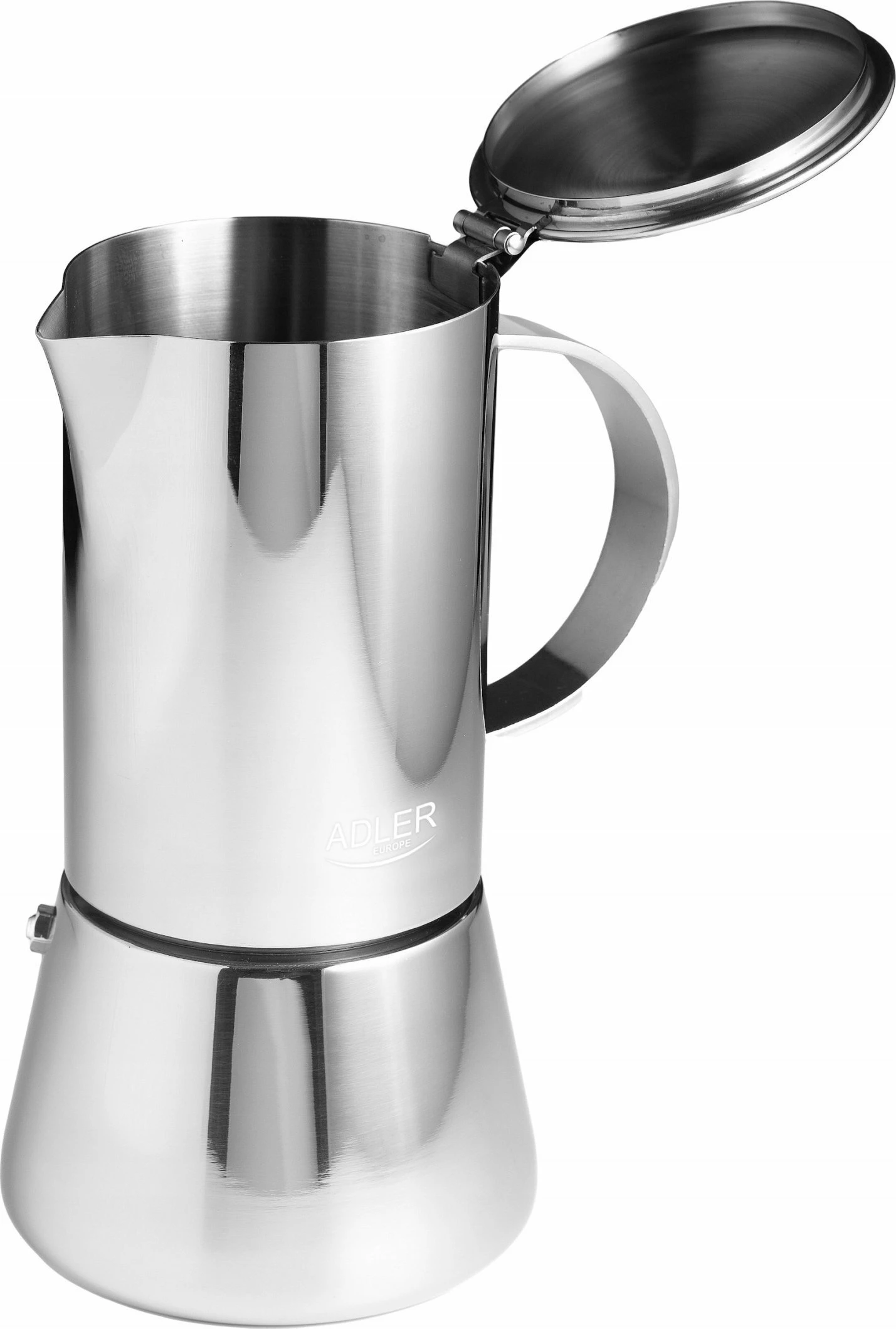 Kafetierë moka Adler AD 4419 6 filxhanë 350 ml, argjend