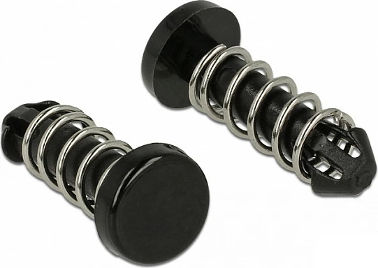 Rivet me shtypje DeLOCK 18273, 6.3 mm, 10 copë, i zi