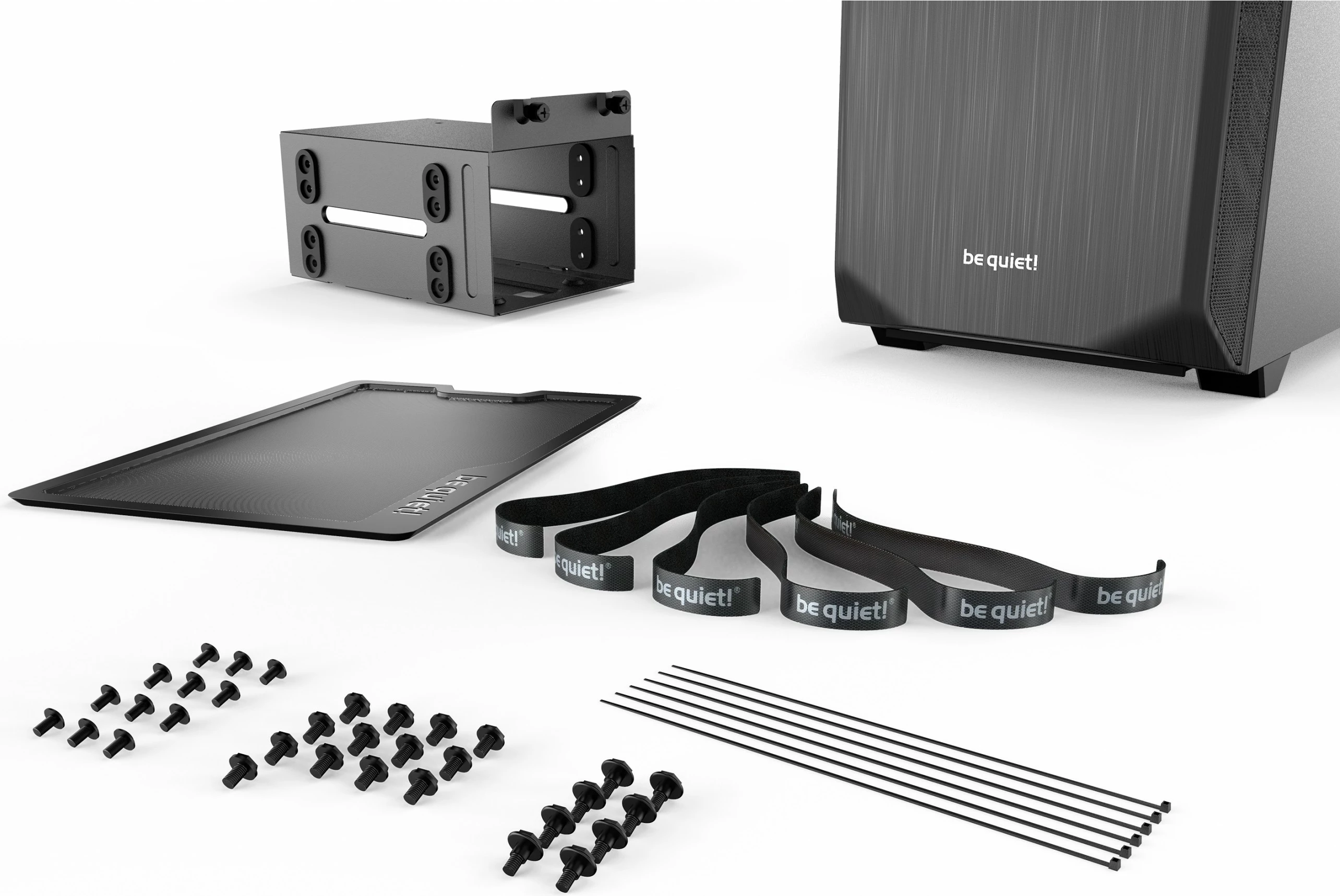 Kasë Be Quiet! Pure Base 500 Black, Midi Tower, PC, ATX, Mini-ATX, Mini-ITX, e zezë