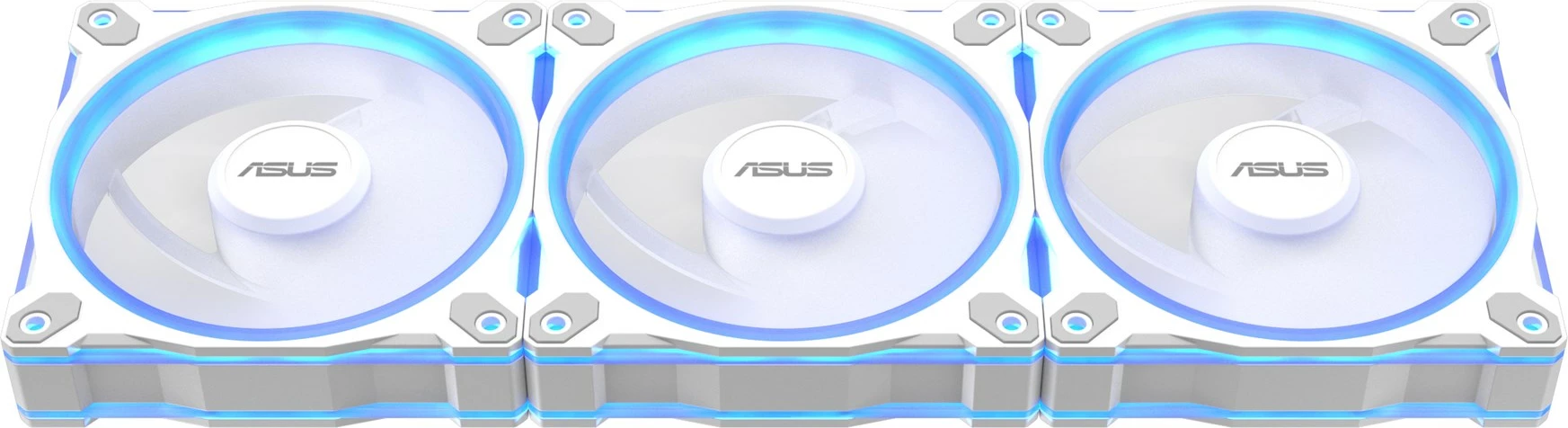 Set ventilatorë ASUS Prime MR120 Fan ARGB, 12 cm, për kasë, Bardhë, 3 copë