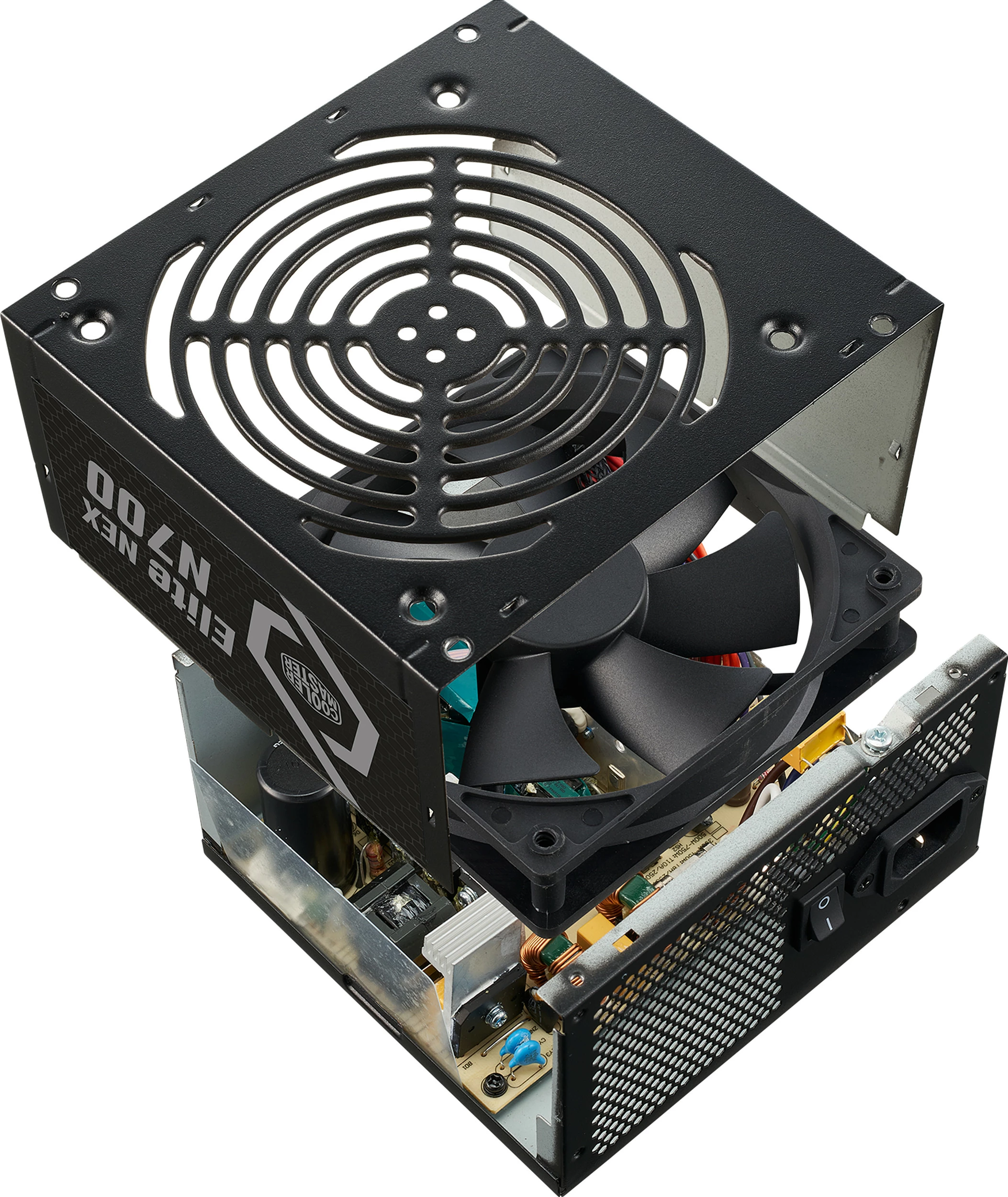 Furnizues rryme Cooler Master Elite NEX N700, 700W, ATX 2.41, Non-Modular, 230V, e zezë