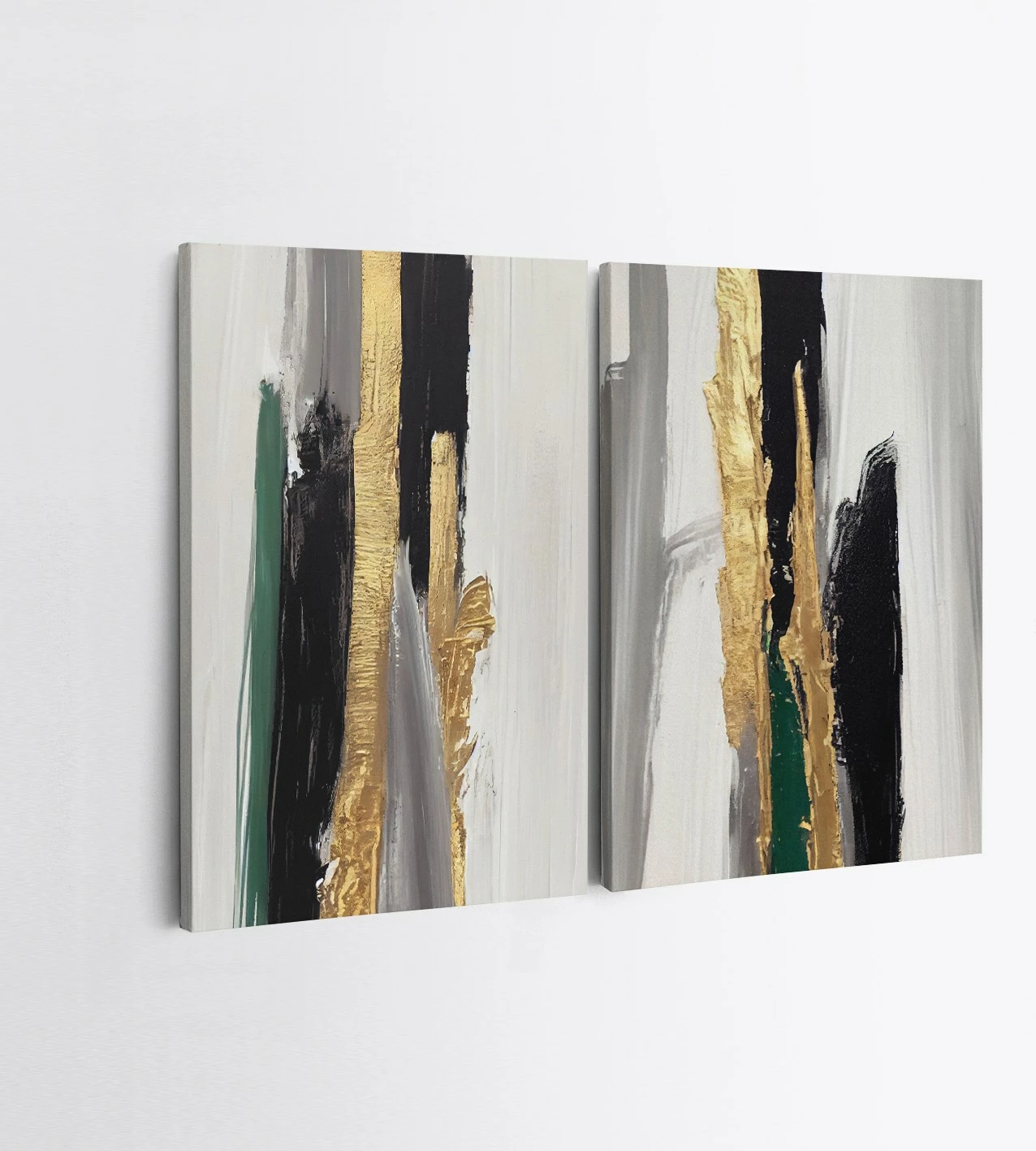 Pikturë dekorative në kanavacë (2 copë), Wallity, 2KNV4345, 50x70cm
