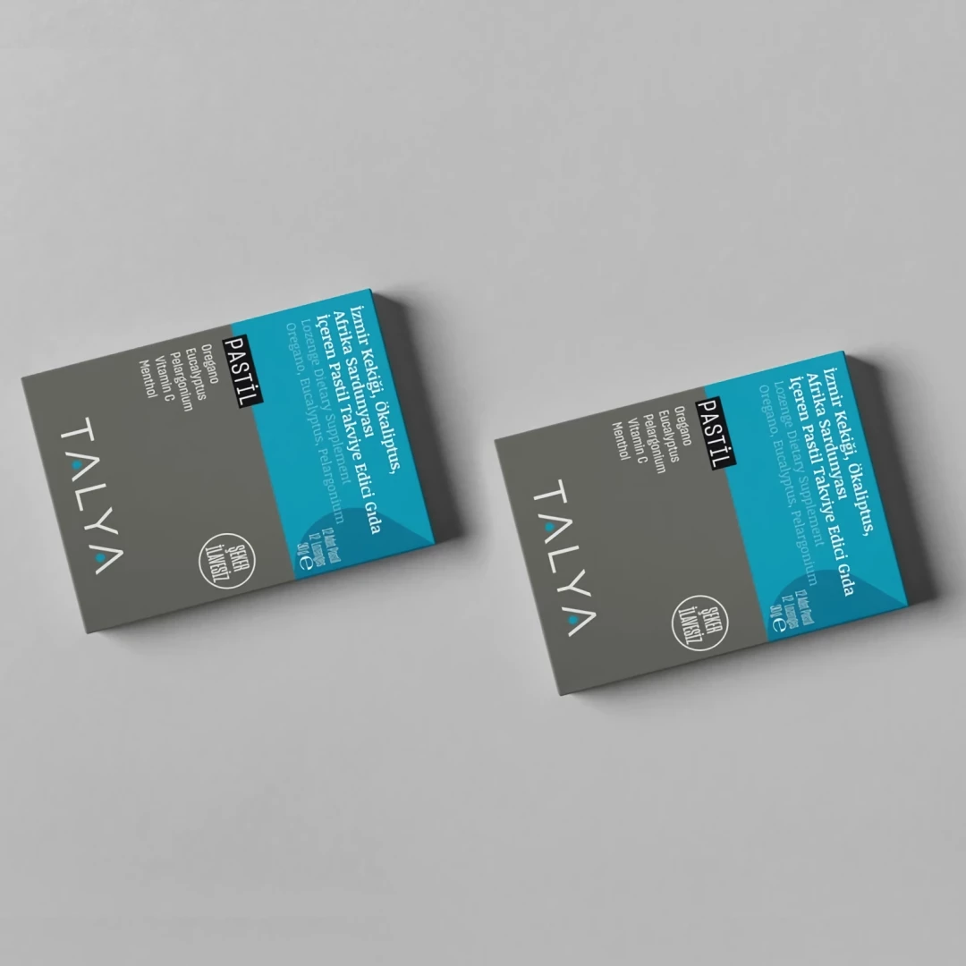 Lozenges w/ Oregano, Eucalyptus, Pelargonium, Vit C 12 pastile