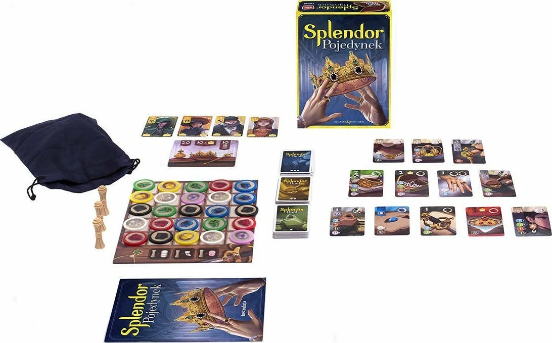 Lojë tavoline Rebel Splendor: Duel, 2 lojtarë, 10+, version Polonisht