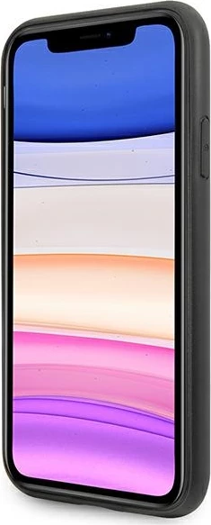 Mbështjellës Guess 4G Triangle Collection për iPhone 11/Xr 6.1", Kafe