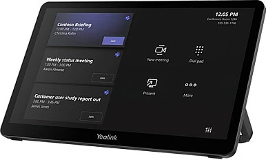 Sistem videokonference Yealink MVC940-C5-004, dual kamera 4K, ekran me prekje 11.6", Mini PC, ngjyrë e zezë