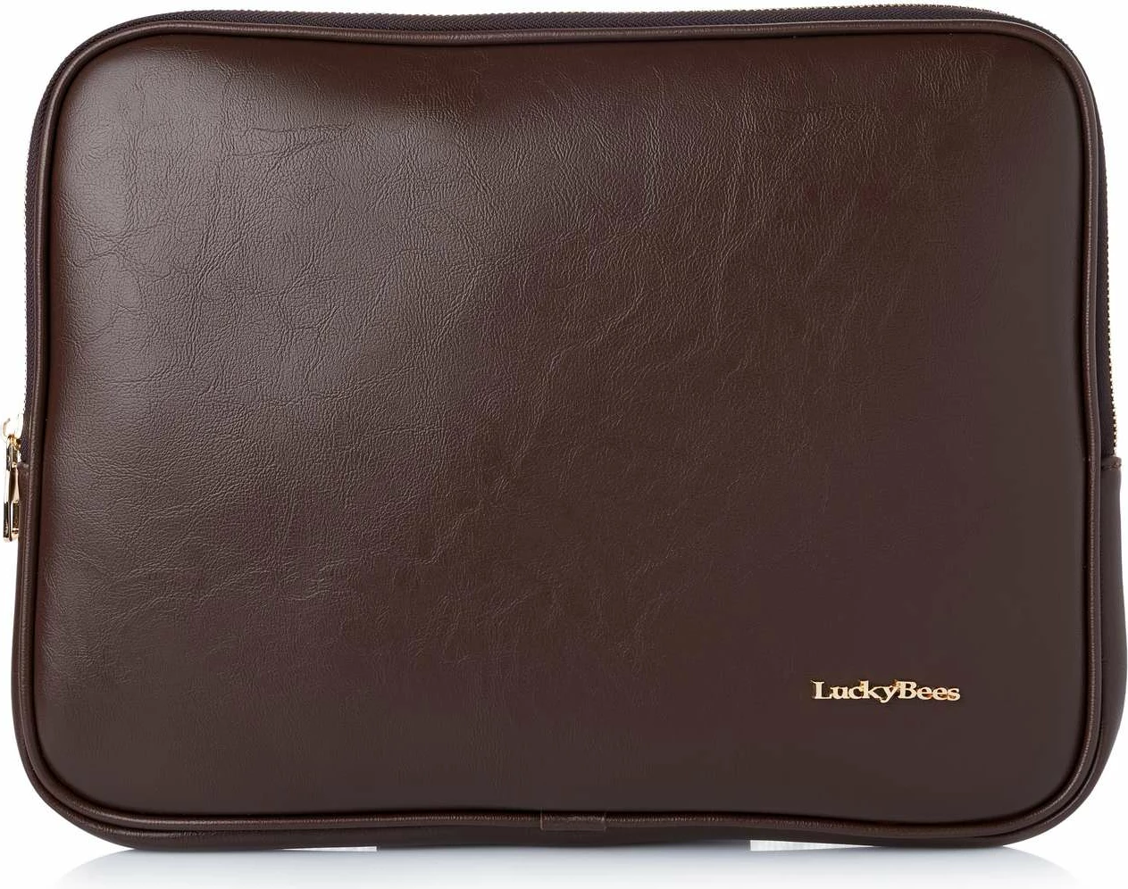 Çantë laptopi Lucky Bees Harper, ngjyrë kafe