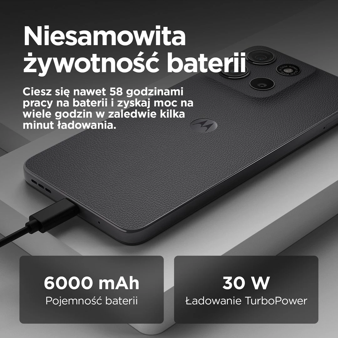 Celular Motorola moto g15 power, 6.72", Android 15, 8 GB RAM, 256 GB, Gri