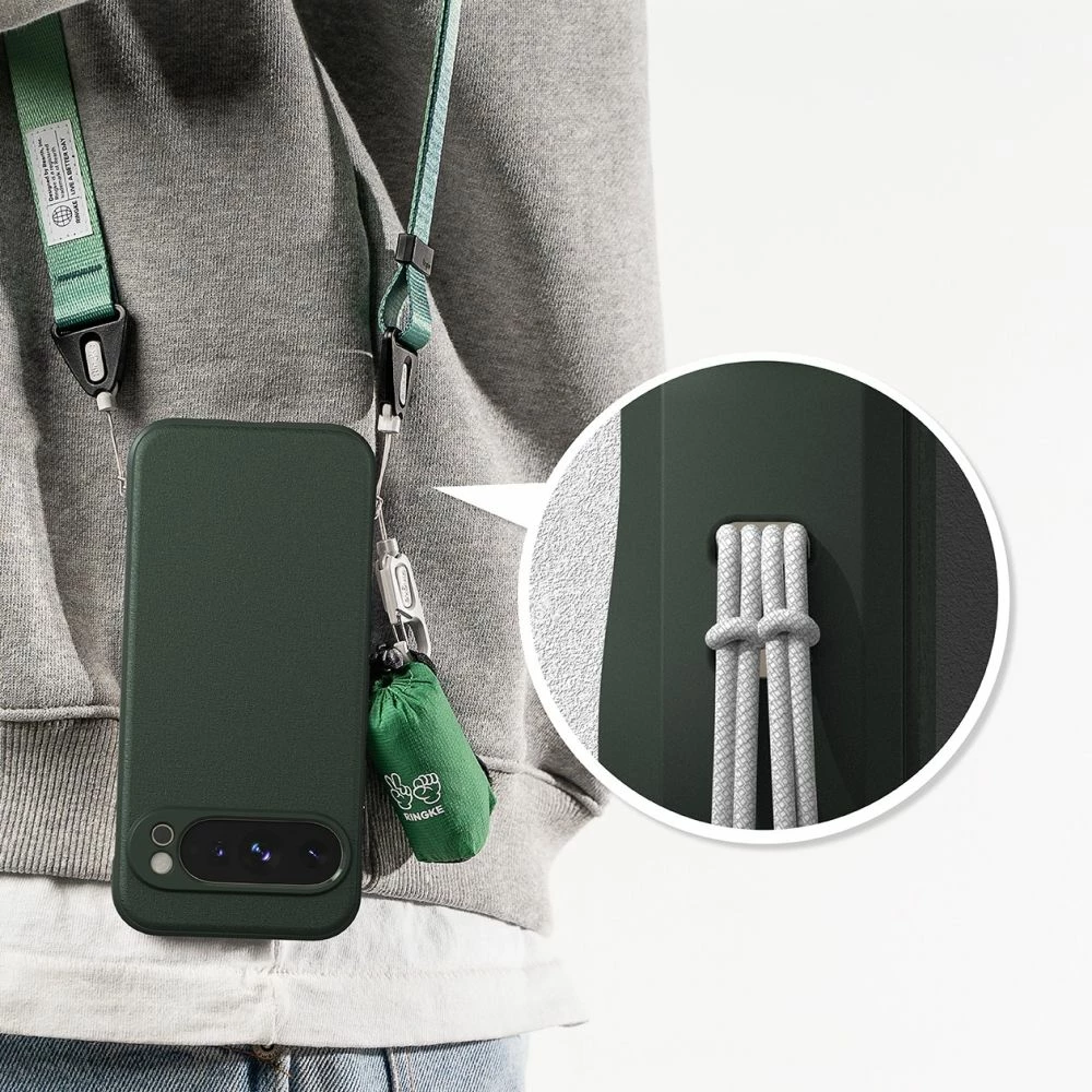 Mbështjellës Ringke Onyx për Google Pixel 9 Pro XL, Gjelbër