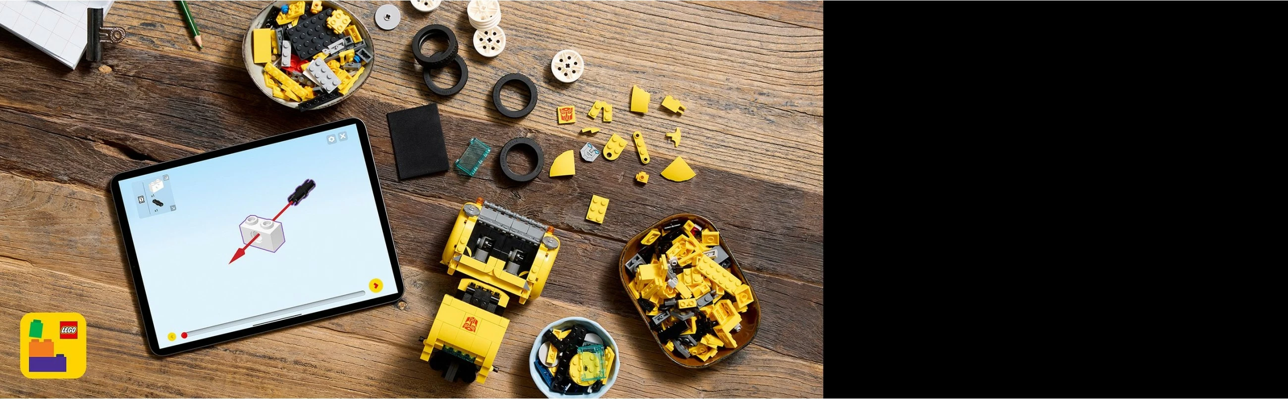 Set ndërtimi LEGO Bumblebee, 950 pjesë, shumëngjyrësh