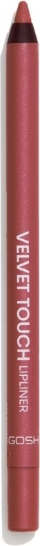 Laps për buzë Gosh Velvet Touch Lip Liner Waterproof 015 Cherry për femra, 1.2g