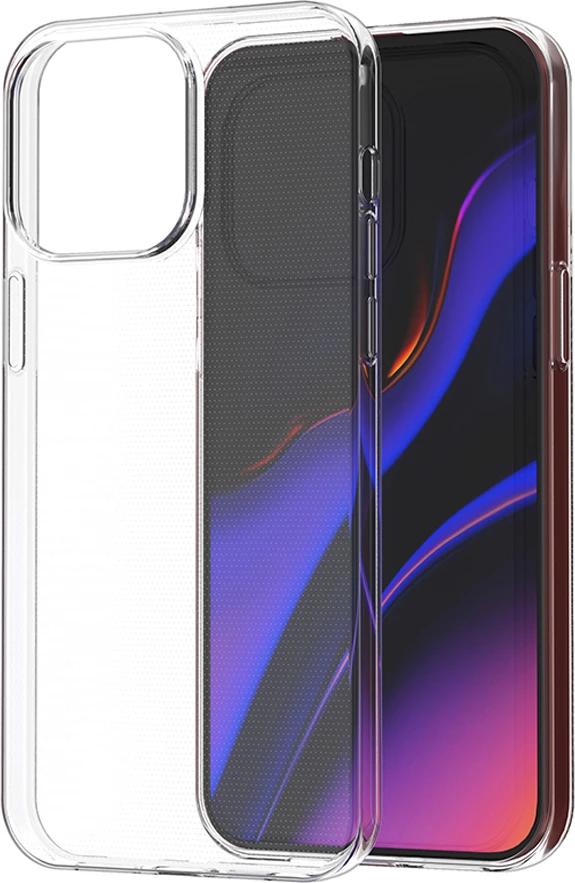 Mbështjellës Hurtel Ultra Clear për iPhone 15 Pro Max, Transparent