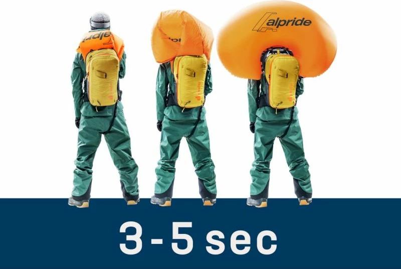 Çantë shpine Deuter për meshkuj dhe femra, turmeric/black