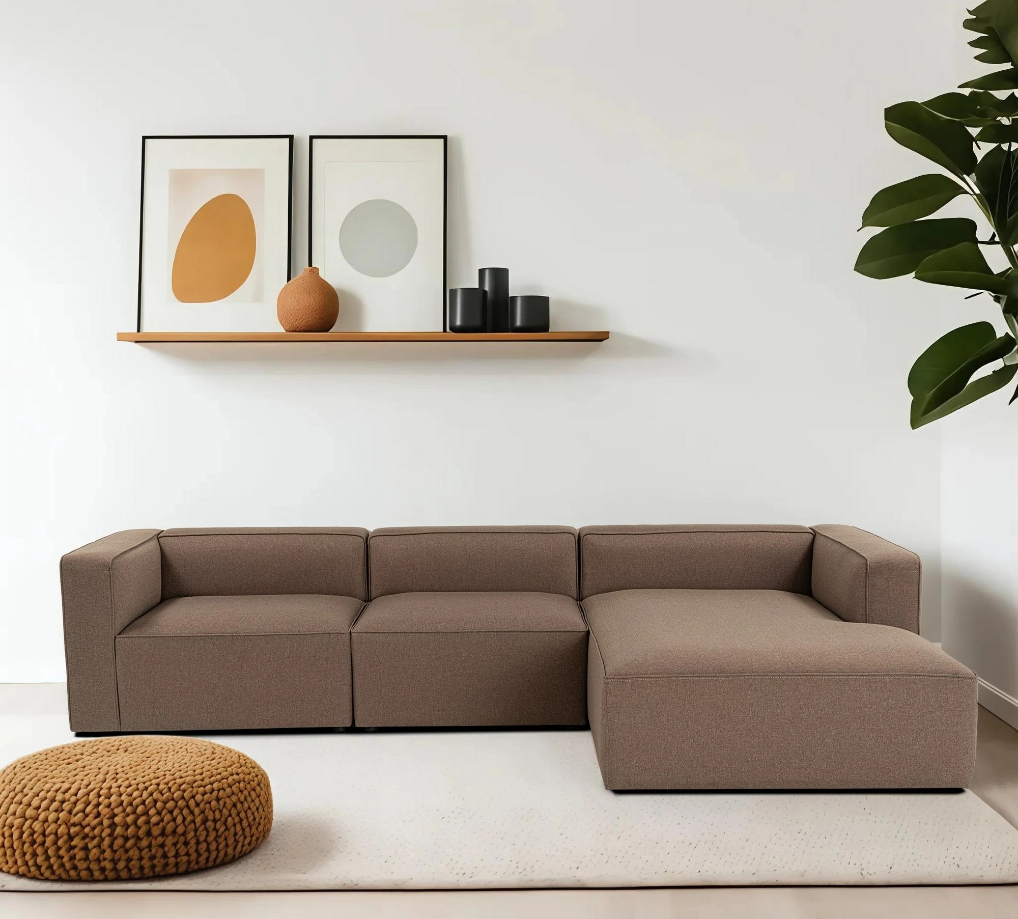 Këndare Mora XL, kafe, Atelier del Sofa
