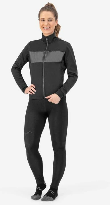 Jakne femra Yakimasport, gri e zezë