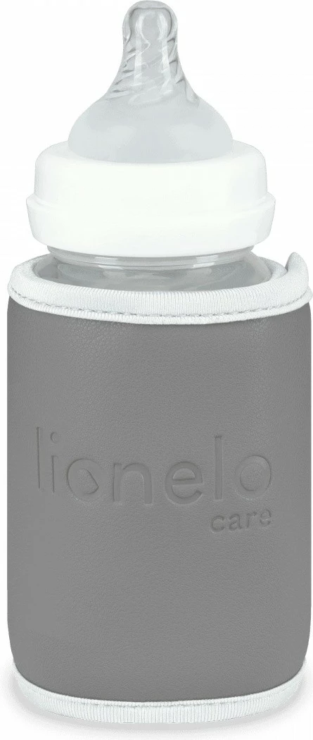 Ngrohës portativ shisheje Lionelo Thermup Go, USB-C 5V, termostat, ekran LCD, gri/argjendtë, set me kabllo USB-C