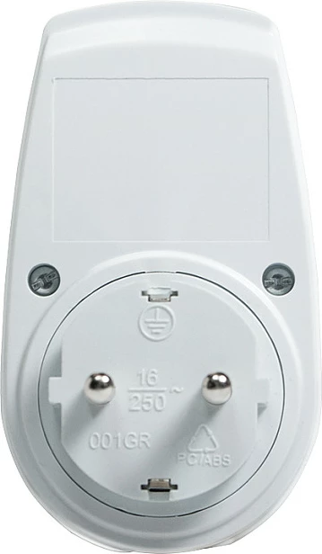 Dimmer LogiLink PA0151, adapter prizë me rrotë, Europlug, 40-280 W, i bardhë